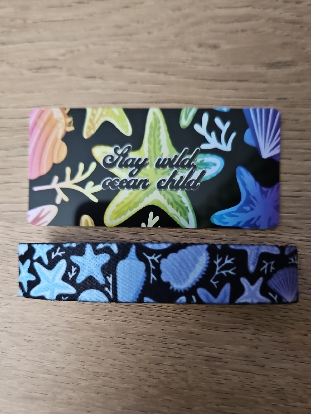 ZOX "STAY WILD, OCEAN CHILD" #439 THE DEEP GOLDIE unredeem collectible wristband
